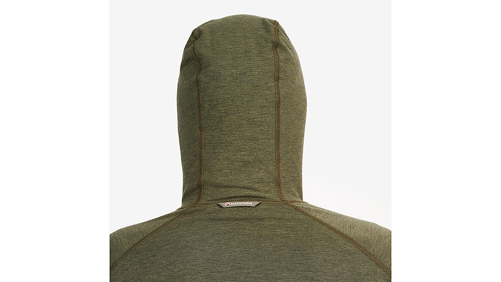 Montane Spinon Hoodie - Womens, Kelp Green, UK12/EUR38/US8/M, FSPHOKELM13