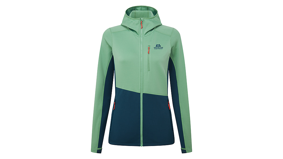 Mountain Equipment Durian Hooded Jacket - Womens, Lichen/Majolica, 8, Me02004Lichen/Majolica8