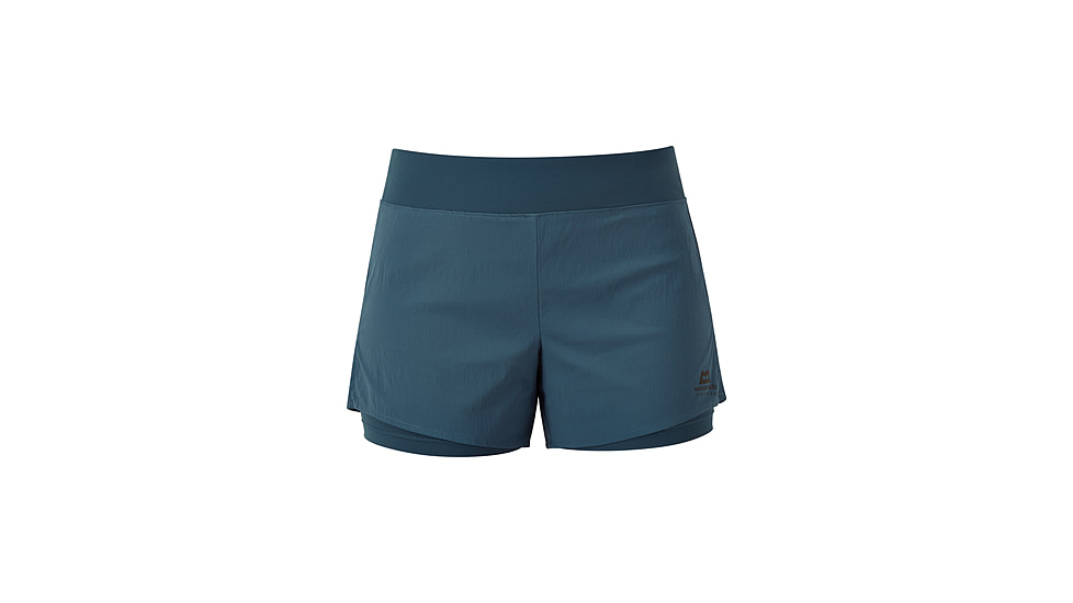 Mountain Equipment Dynamo Twin Short - Womens, Majolica Blue, 8, 0163586 MajBlue8