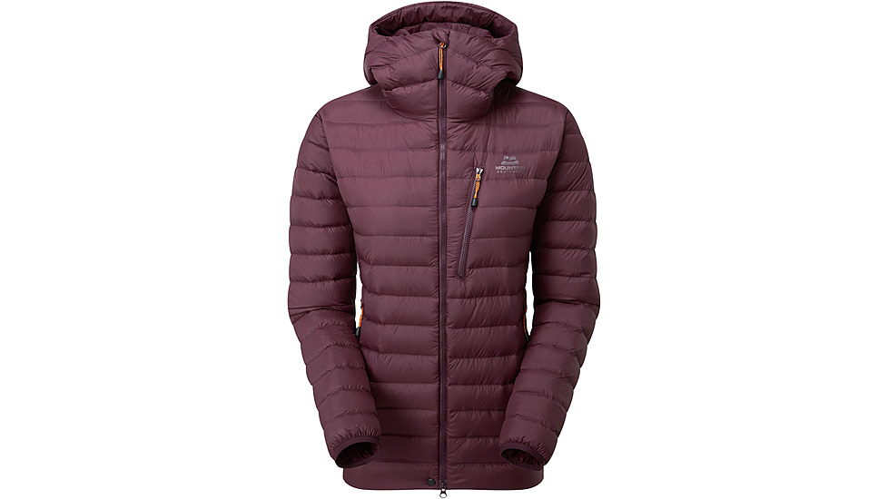 Mountain Equipment Earthrise Hooded Jacket - Womens, Raisin, 12, ME006400Me01730Raisin12