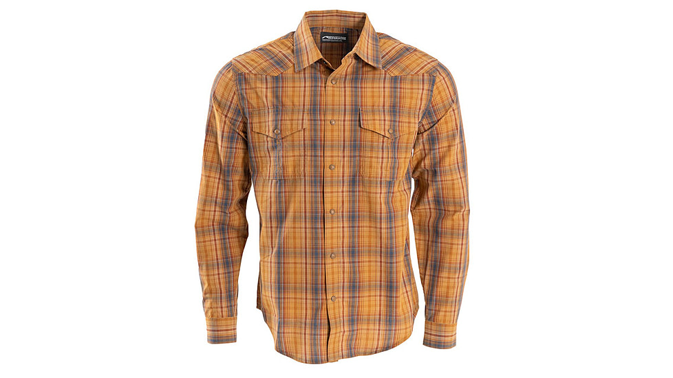 Mountain Khakis Rodeo Long Sleeve Woven Shirt Classic Fit - Mens, Arrowwood, XXL, O77704ARROWWOODXXL
