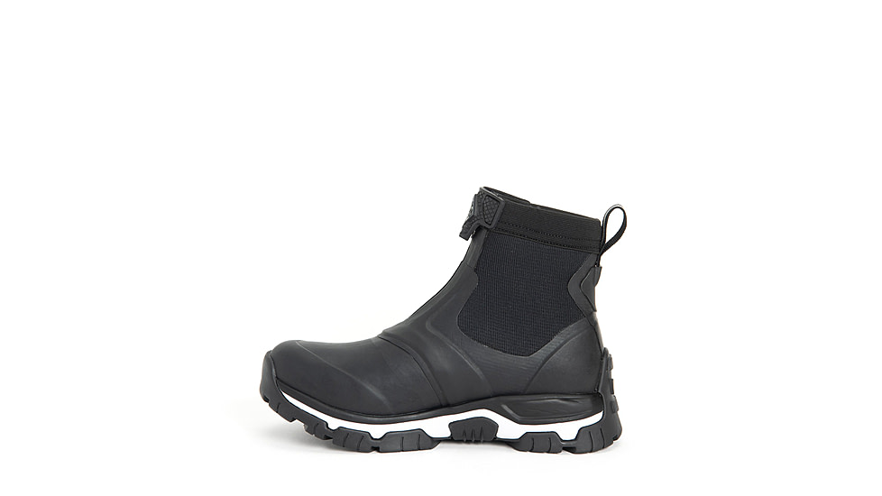 Muck Boots Apex Zip Mid Boots - Womens, Black/White, 10, AXWZ-000-BLK-100