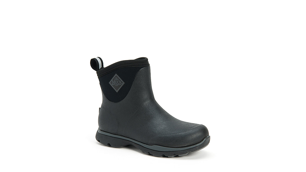 Muck Boots Arctic Excursion Ankle Rubber Boot - Men's, Black, 15, AELA-000-BLK-150