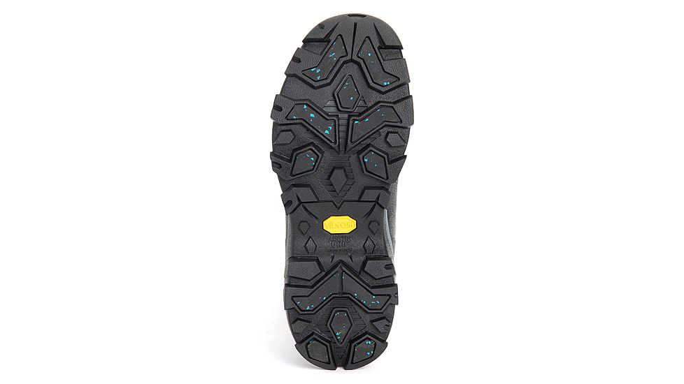 Muck Boots Arctic Ice Grip A.T. Mid Boots - Womens, Black/Grey Geometric, 8, ASVMA-101-GRY-080