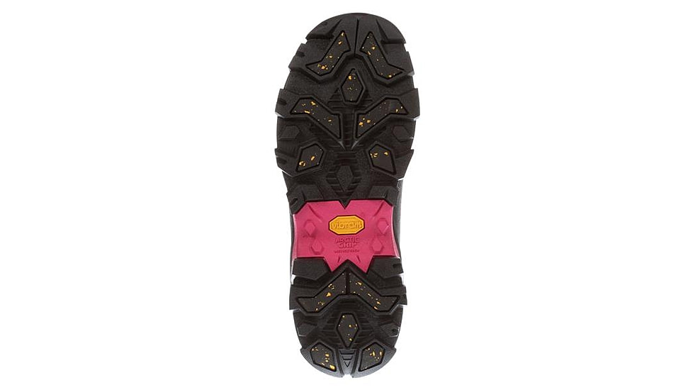 Muck Boots Arctic Ice Grip A.T. Mid Boots - Womens, Black/Hot Pink, 11, ASVMA-404-PNK-110