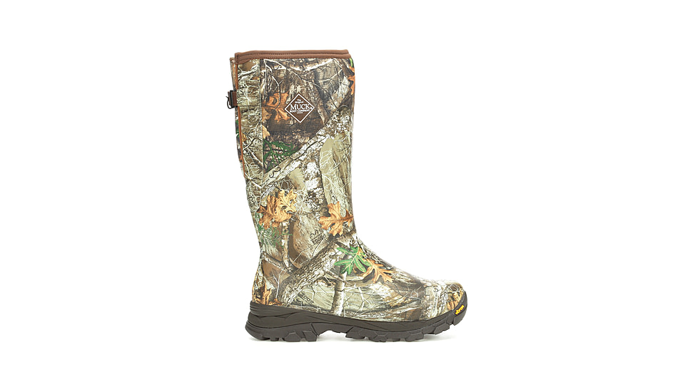 Muck Boots Arctic Ice Wide Calf Arctic Grip A.T Boot - Men's, Bison/Realtree EDGE Mini, 10, MHVA-RTE-CAM-100