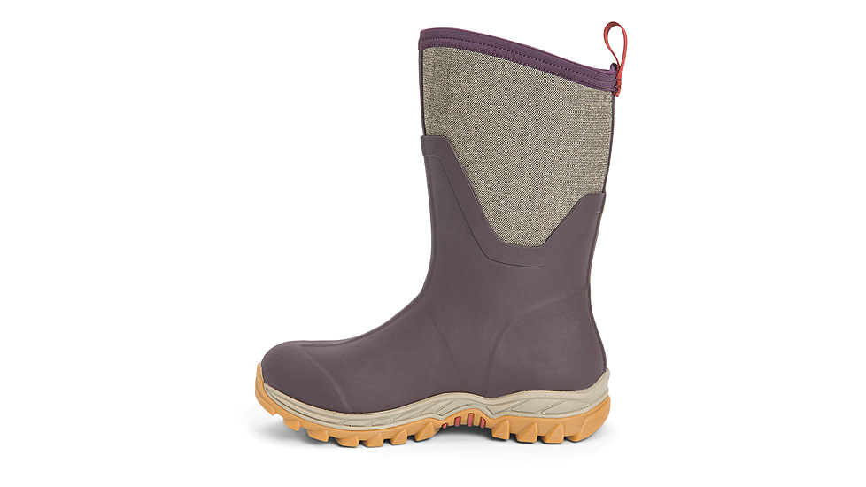 Muck Boots Arctic Sport II Mid Boots - Womens, Wine Tasting/Herringbone, 5, AS2M-6TW-RED-050