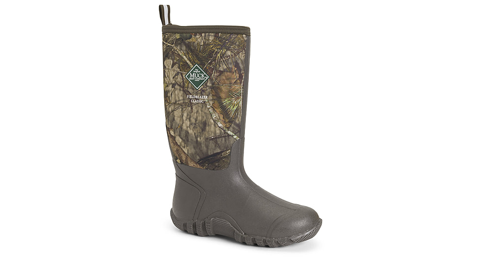 Muck Boots Fieldblazer Classic Boots - Men's, Brown/Mossy Oak Country, 6, FBC-MOCT-MOK-060