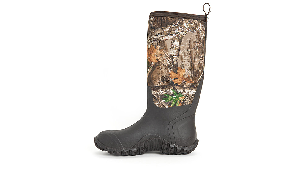 Muck Boots Fieldblazer Classic Fleece Boots - Mens, Brown/RealTree Edge Camouflage, 9, FBF-RTE-CAM-090