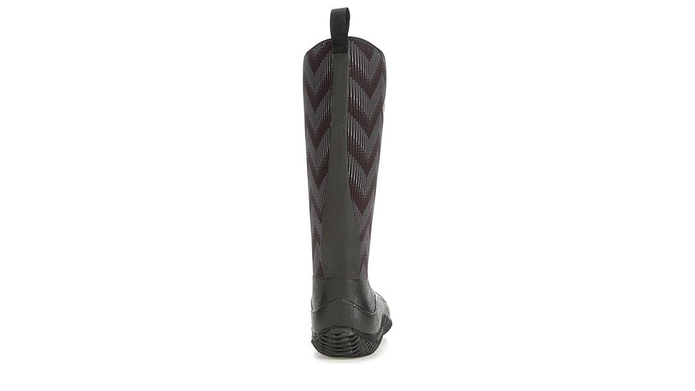 Muck Boots Hale Multi-Season Boot - Womens, Black/Black Chevron, 11, HAW-1WAV-BLK-110