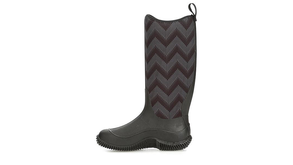Muck Boots Hale Multi-Season Boot - Womens, Black/Black Chevron, 11, HAW-1WAV-BLK-110