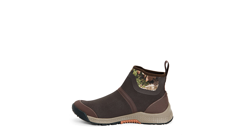 Muck Boots Outscape Chelsea Boot - Mens, Brown/Mossy Oak Break Up Country, 7.5, OSC-MOBU-CAM-075