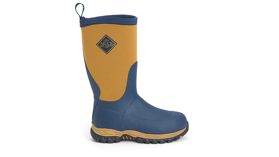 Muck Boots Rugged II Boots - Kids, Navy/Tan, 13, RG2-902-TAN-130