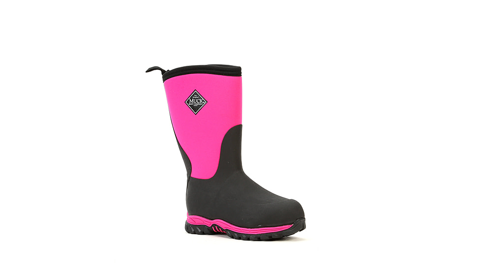 Muck Boots Rugged II Outdoor Performance Boots - Kid's, Pink/Black, C70, RG2-400-PNK-C70