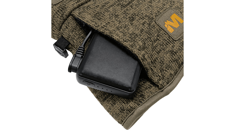 Muddy Nucleus Heated Midweight Gloves - Mens, Brown Clay, LARGE, MUD-HT-MGLV-CL-L