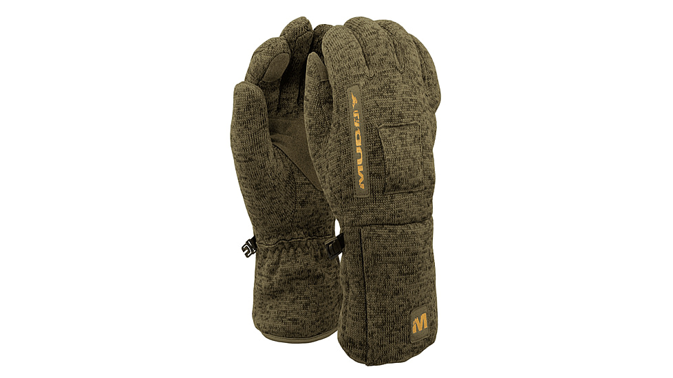 Muddy Nucleus Heated Midweight Gloves - Mens, Brown Clay, LARGE, MUD-HT-MGLV-CL-L