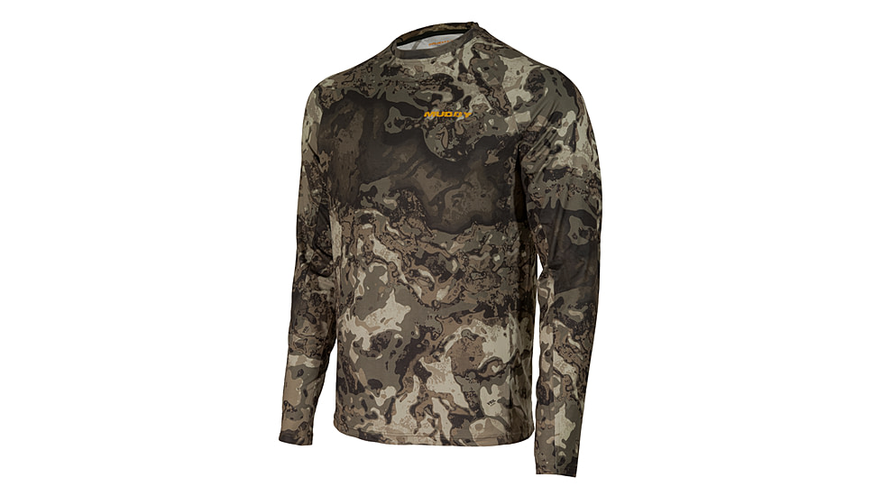 Muddy TRX Base Layer Crew Top - Mens, Veil Canyon Grey, MEDIUM, MUD-BL-CRW-VCG-M