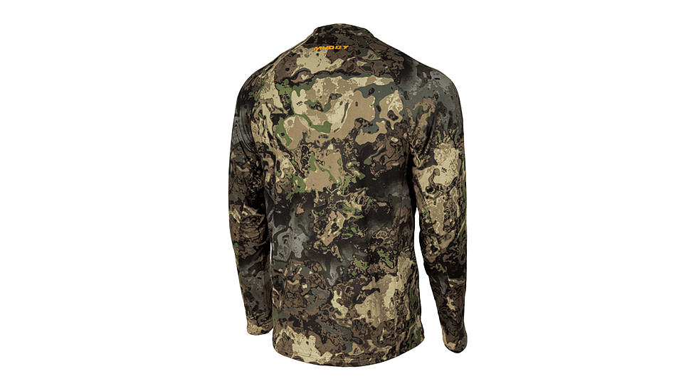 Muddy TRX Base Layer Crew Top - Mens, Veil Canyon Hybrid, LARGE, MUD-BL-CRW-VCH-L