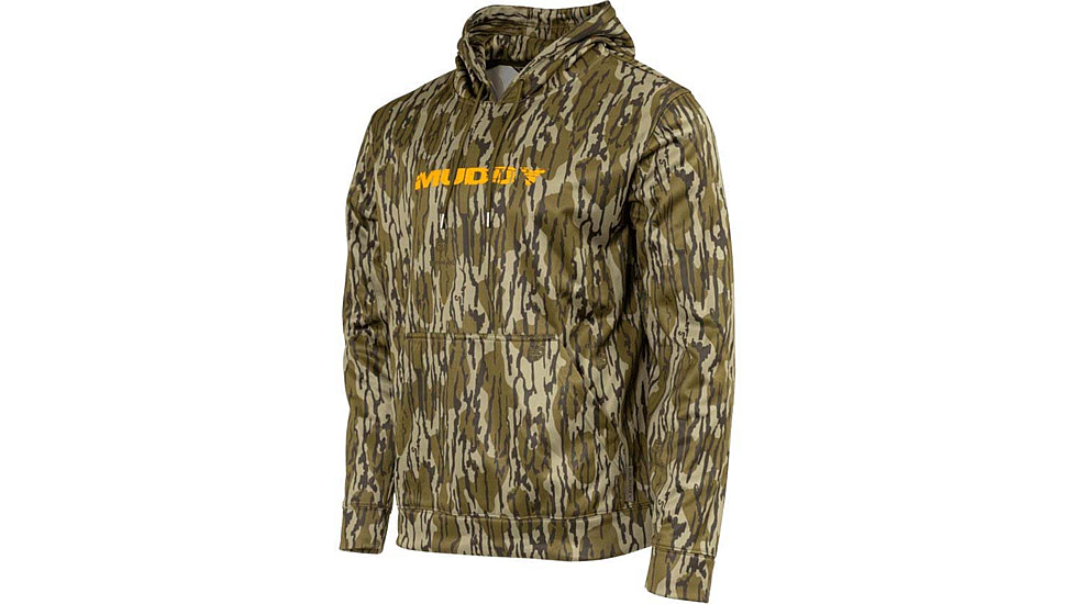 Muddy TRX Performance Hoodie - Men's, Mossy Oak Bottomlands Camo, 2XL, MUD-MW-PHD-MOBL-2X