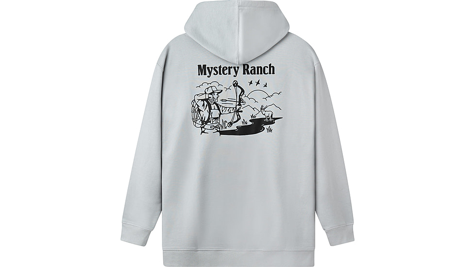 Mystery Ranch Archer Elk Hoodie - Mens, Heather Grey, Extra Large, 113258-032-50-XL