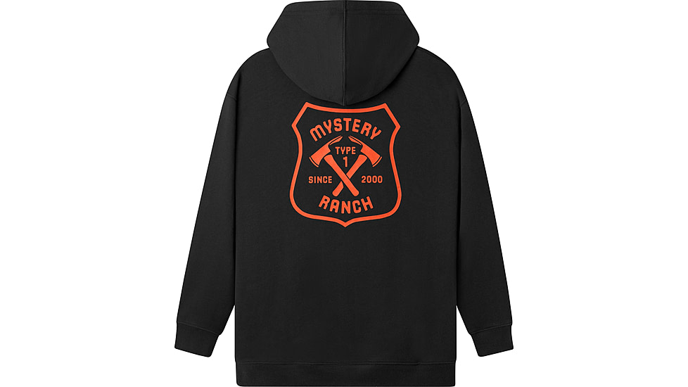 Mystery Ranch MR Fire Type 1 Hoodie - Mens, Onyx, 2XL, 113257-029-60-XXL