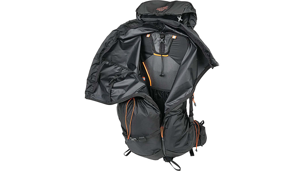 Mystery Ranch Radix 57 Backpacks - Womens, Black/Sunset, Large, 113007-003-40