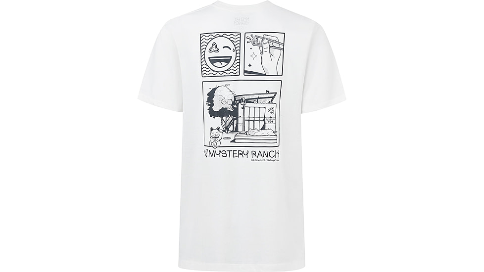 Mystery Ranch Shibuya Store Tee - Mens, White, Large, 113247-100-40-L