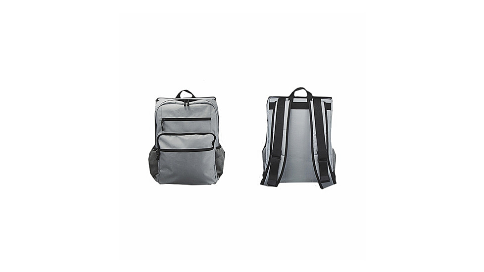 NcSTAR VISM GuardianPack Backpack with Front/Rear Compartments for Soft Body Armor, Armor Not Included, Light Gray, BGBPS3003LG
