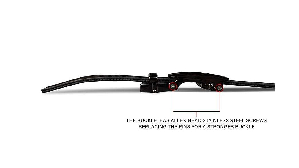 Nexbelt Bond EDC Gun Belt, Black, 1.38in, PCS5741