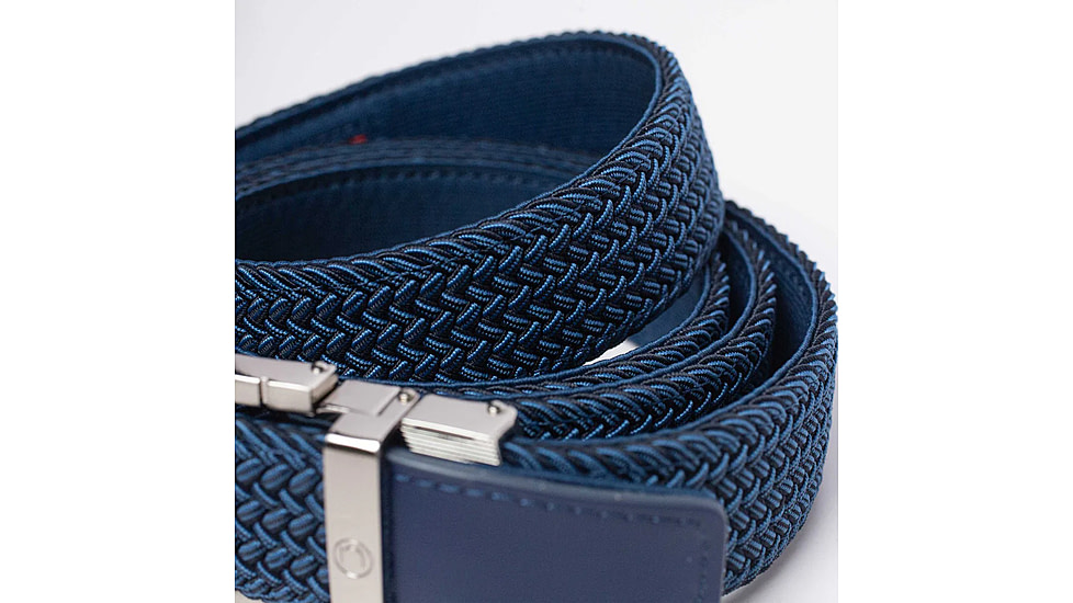 Nexbelt Braided Belt, Navy Cord, Up to 50&quot; Waist, PCD4801