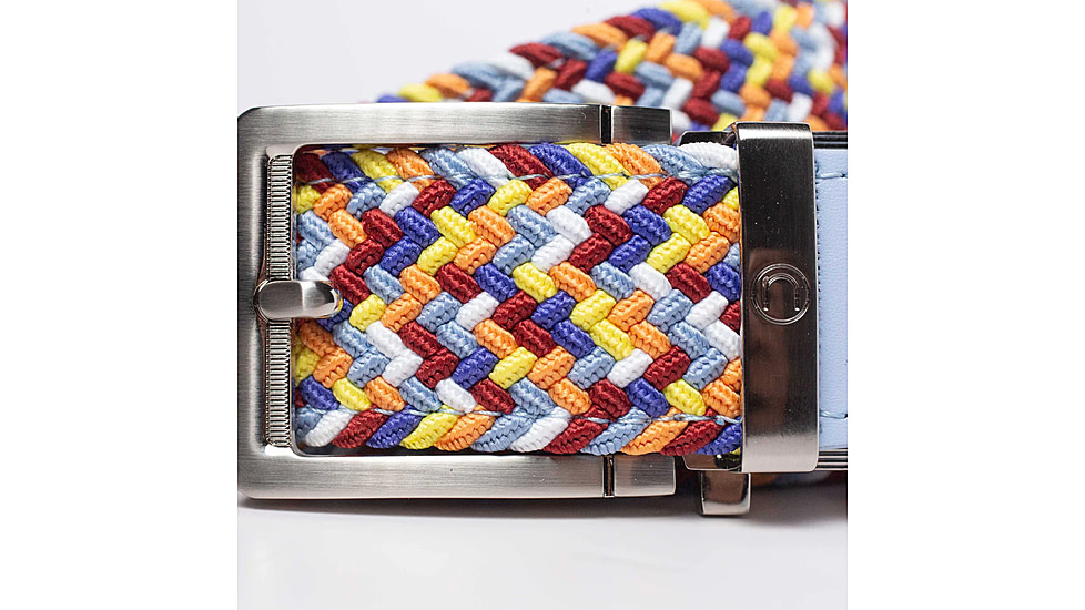 Nexbelt Braided Belt, Rainbow, Up to 50&quot; Waist, PCD4771