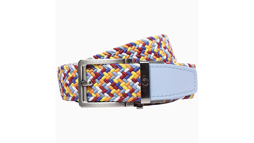 Nexbelt Braided Belt, Rainbow, Up to 50&quot; Waist, PCD4771