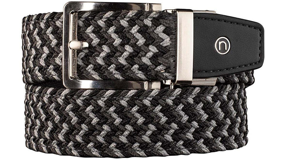 Nexbelt Braided Dress Belt, Non-EDC, Charcoal, 1.375in, PCD8056