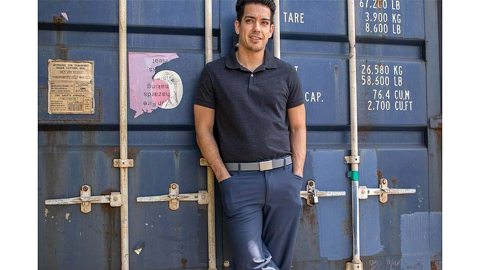 Nexbelt Go-In Beveled Shield Belt, Grey, PGG7523