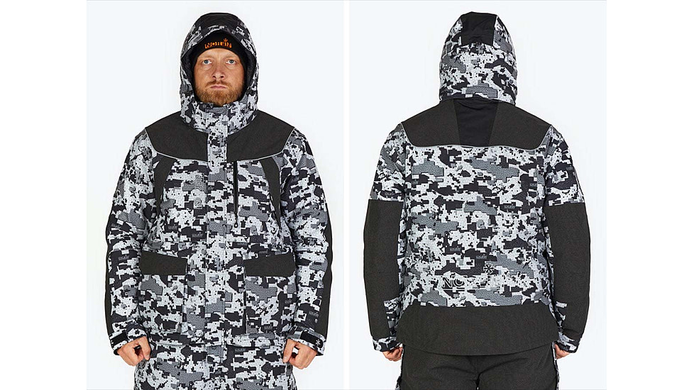 Norfin Explorer Camo Heated Parka - Mens, Camo, Medium, 358102-M
