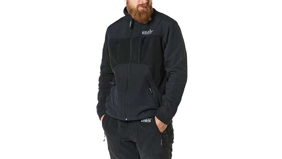 Norfin Fleece Suit Polar Line 2 - Men's, Gray, Small, 337101-S