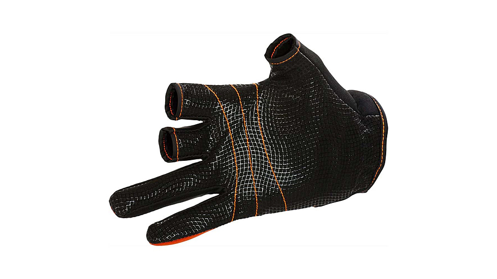 Norfin Grip 3 Cut Gloves - Mens, Orange Black, Medium, 703073-02M