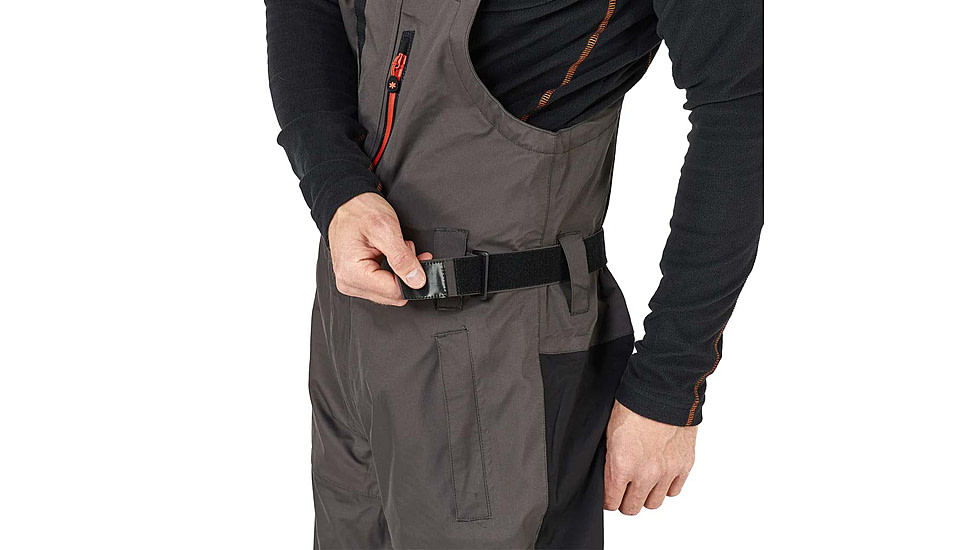 Norfin Pro Dry 3 Rain Bibs - Men's, Brown Black, 2XL, 514705-XXL