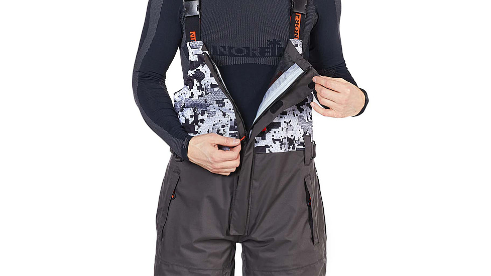 Norfin Pro Dry 3 Rain Bibs - Men's, Camo, Medium, 514902-M