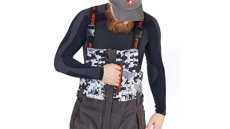 Norfin Pro Dry 3 Rain Bibs - Men's, Camo, Medium, 514902-M