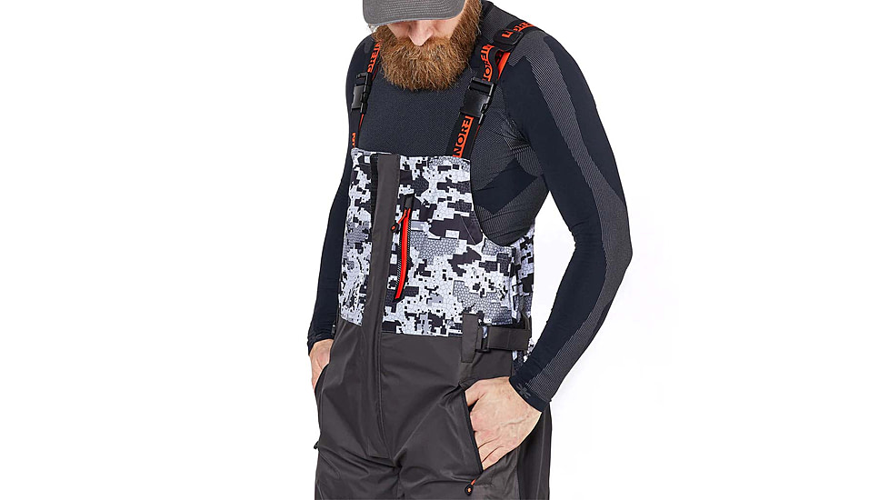 Norfin Pro Dry 3 Rain Bibs - Men's, Camo, Medium, 514902-M