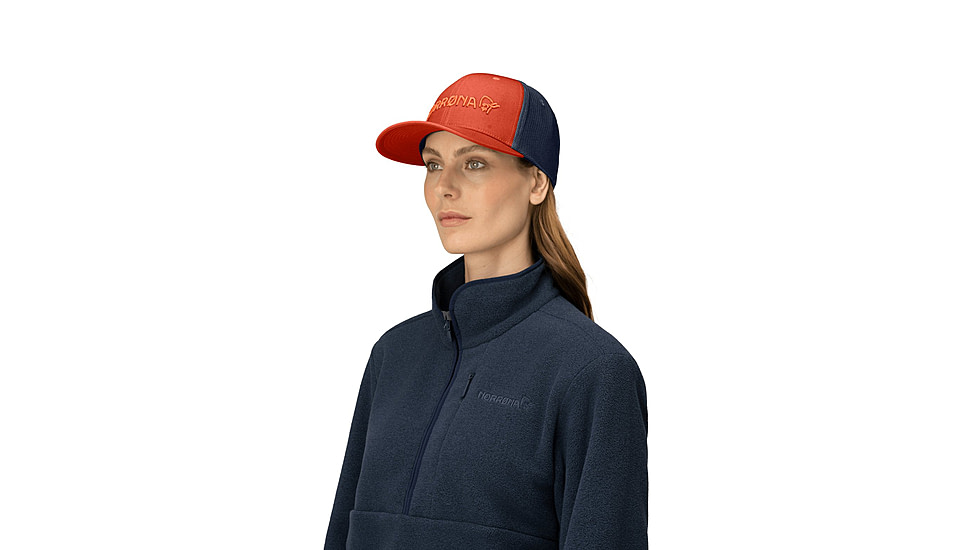 Norrona /29 3D Mesh Flexfit Cap, Gold Flame, Large/Extra Large, 3423-22-1002-L/XL