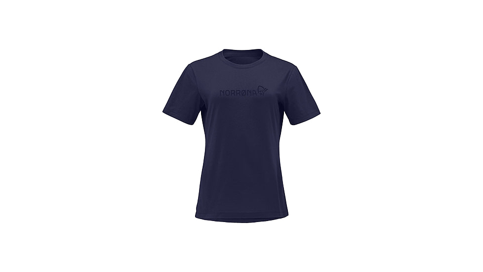 Norrona /29 Cotton Norrna Viking T-Shirt - Womens, Indigo Night, Medium, 3424-21-2295-M