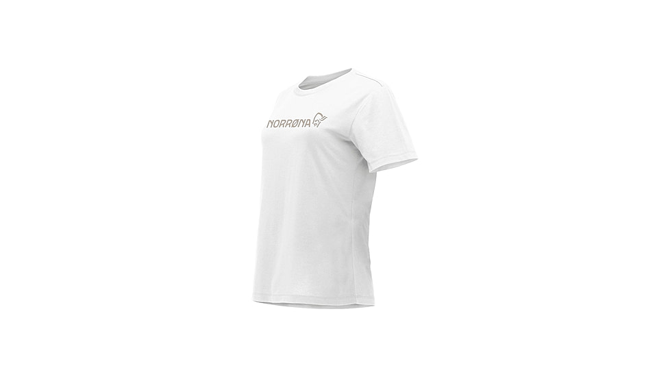 Norrona /29 Cotton Norrna Viking T-Shirt - Womens, Pure White, Large, 3424-21-9000-L