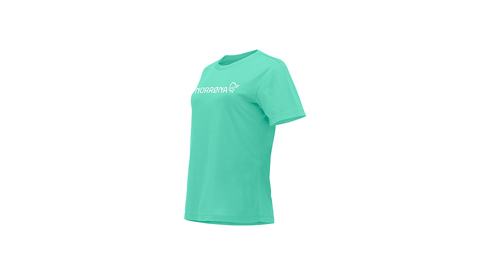 Norrona /29 Cotton Norrna Viking T-Shirt - Womens, Winter Green, Extra Small, 3424-21-3009-XS