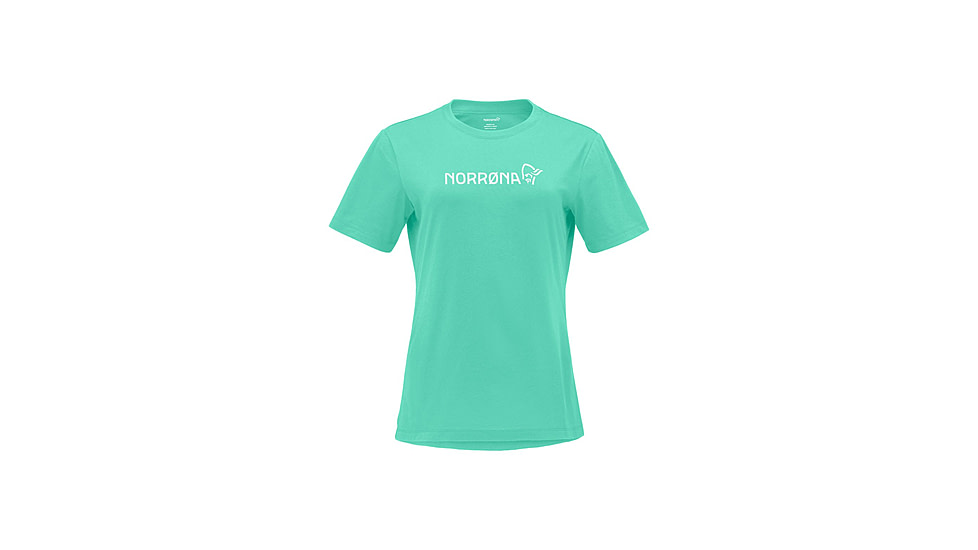 Norrona /29 Cotton Norrna Viking T-Shirt - Womens, Winter Green, Extra Small, 3424-21-3009-XS