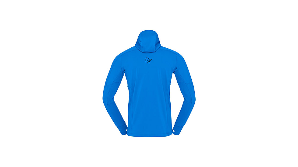 Norrona Falketind Power Grid Hooded Jacket - Mens, Skydiver, Medium, 1810-23-2336-M