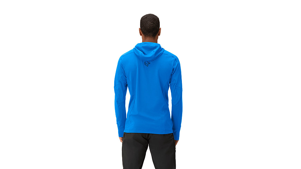 Norrona Falketind Power Grid Hooded Jacket - Mens, Skydiver, Medium, 1810-23-2336-M