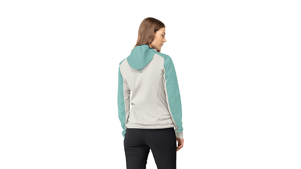 Norrona Falketind Warm2 Octa Hoodie - Womens, Malachite Green, Medium, 1816-22-3010-M