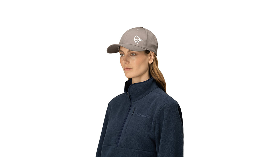 Norrona Flexfit Cap, Pale Grey, Large/Extra Large, 3420-18-8006-L/XL